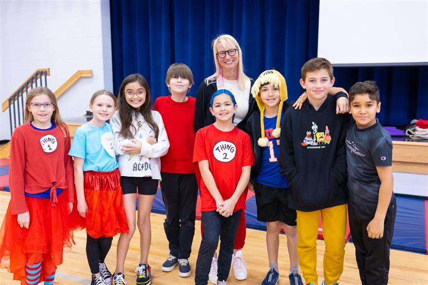 Students celebrate reading during Read Across America Week